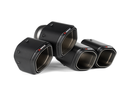 Embouts carbone hexagonaux (jeu) AKRAPOVIC – BMW M5 (G90) 4.4 V8 Bi-Turbo PHEV 727 ch – TP-CT/79