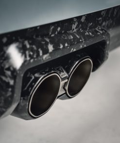 Jeu d'embouts titane et carbone haché AKRAPOVIC – BMW M2 / M3 / M4 – TP-CT/73/CF – Image 4