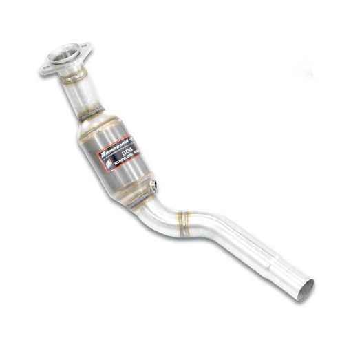 Downpipe gauche avec catalyseur métallique SUPERSPRINT – Jaguar XKR (X150) 4.2 V8 Supercharged 416 ch – 131122