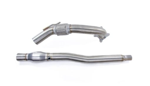 Downpipe inox 3" avec catalyseur sport 200 cellules BAR-TEK