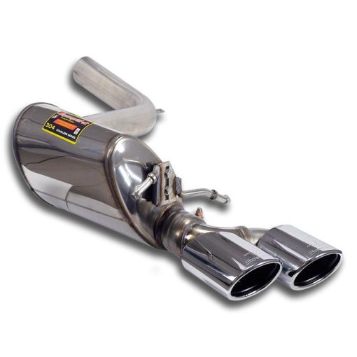 Silencieux arrière gauche Sport 120 x 80 mm SUPERSPRINT – Mercedes C (W204) 63 AMG – 846637