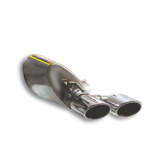 Silencieux arrière gauche 120 x 80 mm SUPERSPRINT – Mercedes SL (R230) 500 388 ch – 847027