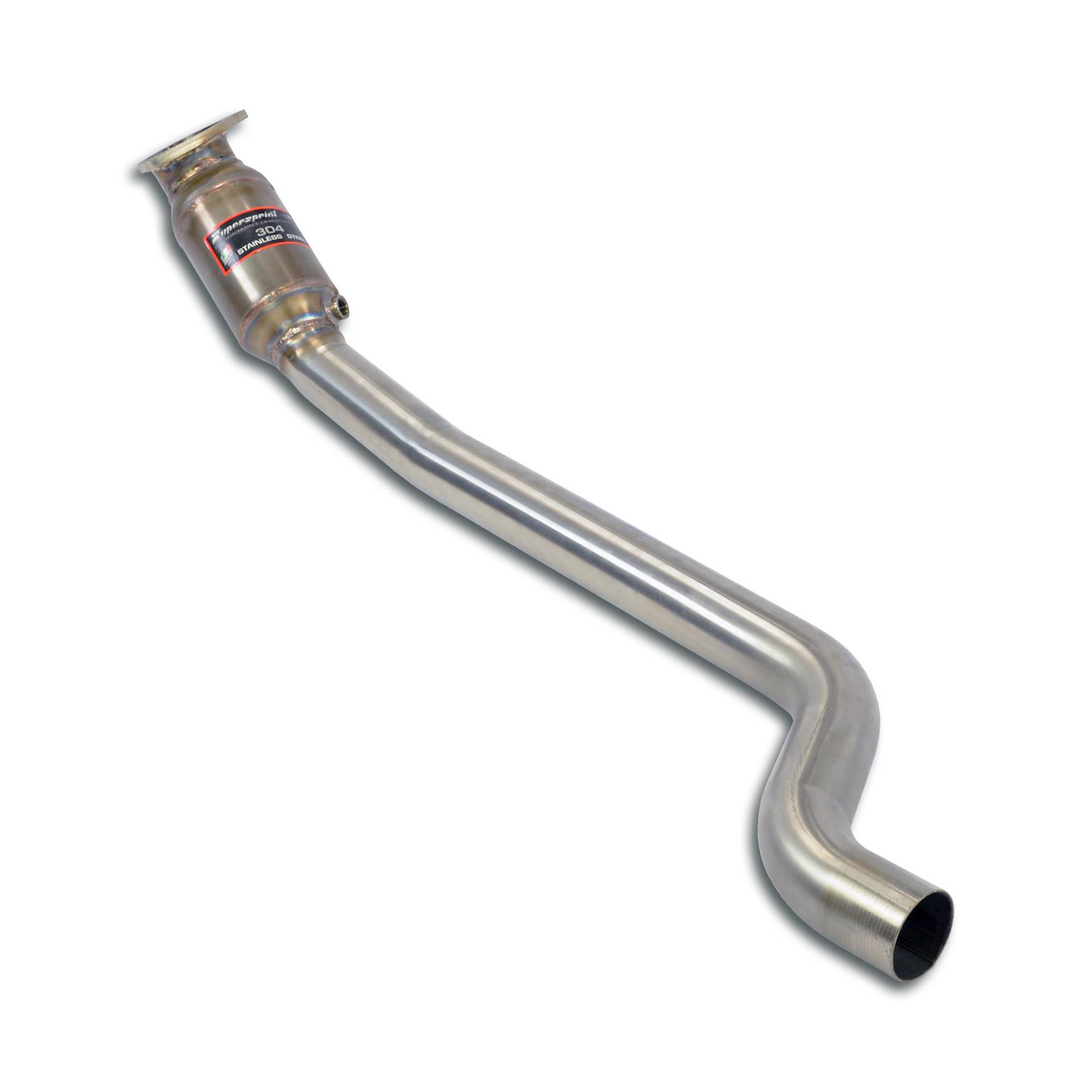 Downpipe droit avec catalyseur SUPERSPRINT – Maserati GranTurismo / Quattroporte – 450402