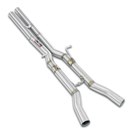 Tubes centraux droit et gauche SUPERSPRINT – Audi RS6 (C5) 4.2 V8 Bi-Turbo 450 ch – 764313