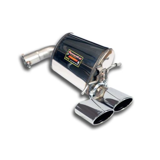 Silencieux arrière droit 120 x 80 mm SUPERSPRINT – Mercedes E / E Coupé / All Terrain (W212) – 848307