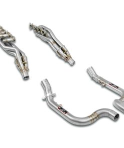 Collecteur D et G et tubes de liaison (volant à gauche) SUPERSPRINT – Porsche Panamera (I 970) S 4S 4.8 V8 DFI / GTS 4.8 V8 DFI – 246001