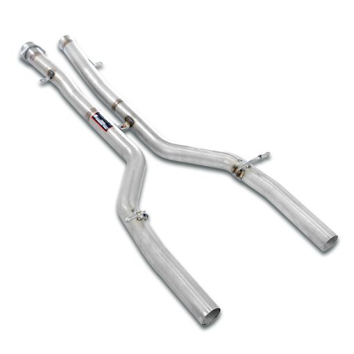 Tubes centraux droit et gauche SUPERSPRINT – Mercedes SLS 6.2 V8 571 ch – 847823