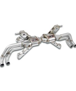 Silencieux arrière Racing 4 sorties sans 2e cata SUPERSPRINT – Audi R8 (I) 4.2 V8 – 767034