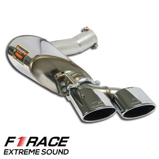 Silencieux arrière gauche F1 Race 120 x 80 mm SUPERSPRINT – Mercedes SL (R230) – 847227