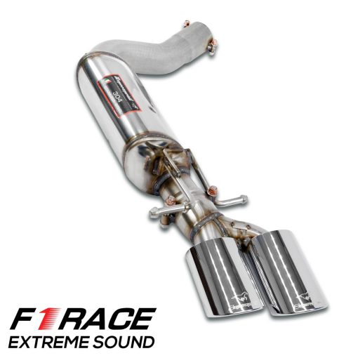 Silencieux arrière gauche F1 Race 120 x 80 mm SUPERSPRINT – 847457