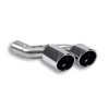 Embout de sortie gauche double Ø 90 mm SUPERSPRINT – Porsche 911 (991) – 247346