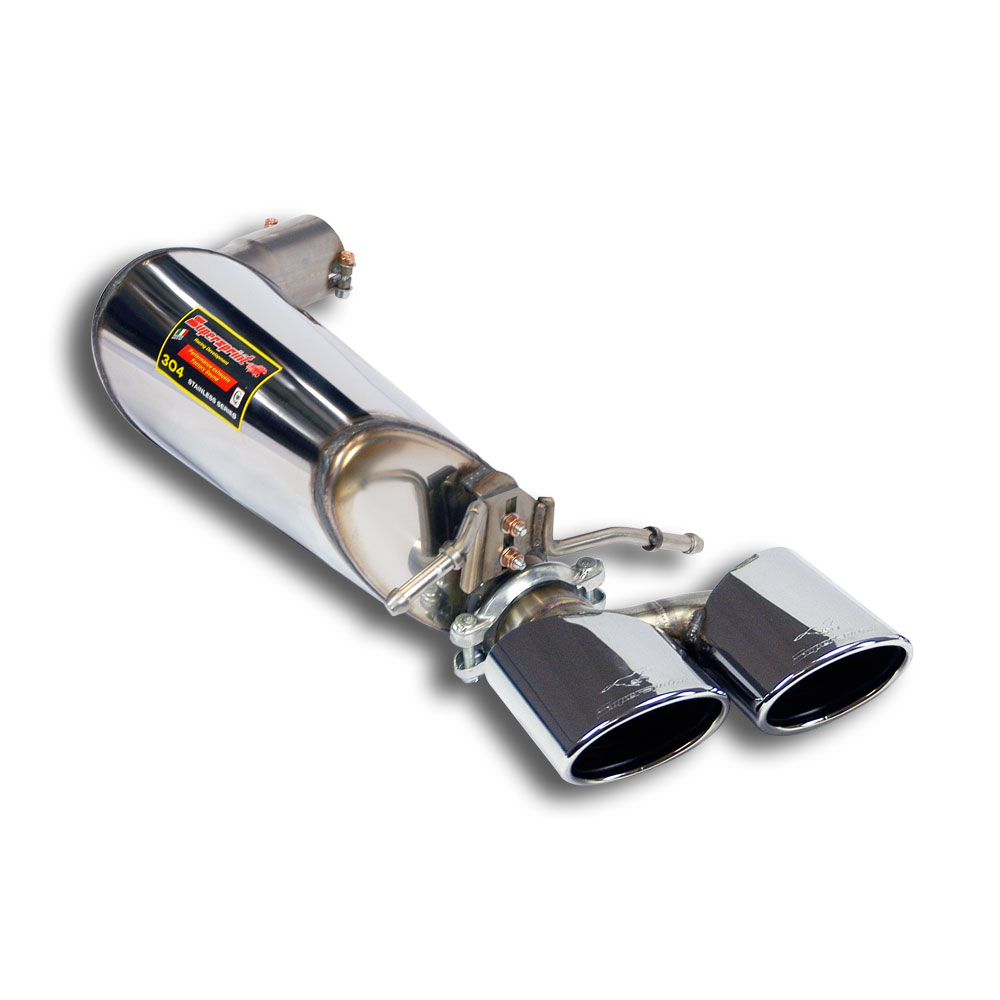Silencieux arrière gauche Racing 120 x 80 mm (style AMG) SUPERSPRINT – Mercedes E / E Coupé / All Terrain (W212) – 848937 – Image 2