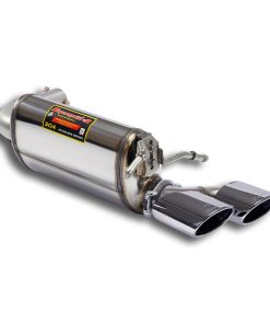 Silencieux arrière gauche Racing 120 x 80 mm (style AMG) SUPERSPRINT – Mercedes E / E Coupé / All Terrain (W212) – 848937