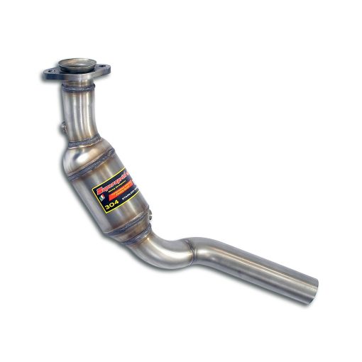 Downpipe gauche avec catalyseur métallique SUPERSPRINT – Jaguar XKR (X150) 4.2 V8 Supercharged 416 ch – 131222
