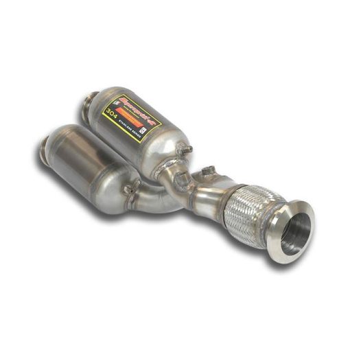 Tube en Y droit avec catalyseur métallique SUPERSPRINT – Lamborghini Aventador 6.5 V12 – 350602
