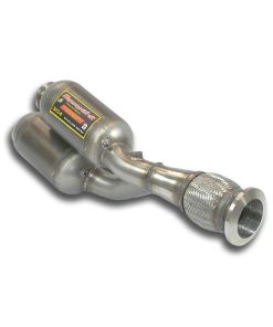 Tube en Y gauche avec catalyseur métallique SUPERSPRINT – Lamborghini Aventador 6.5 V12 – 350622