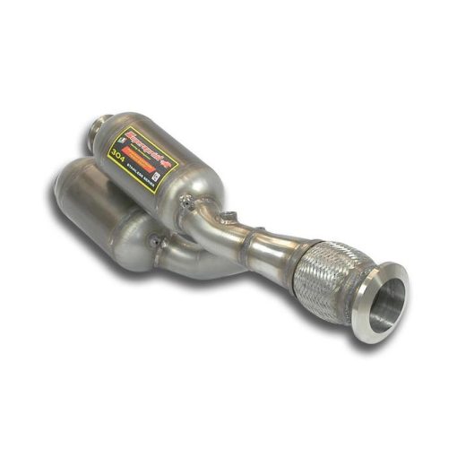 Tube en Y gauche avec catalyseur métallique SUPERSPRINT – Lamborghini Aventador 6.5 V12 – 350622