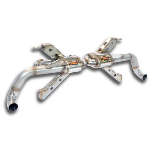 Silencieux arrière Racing sans cata principal SUPERSPRINT – Audi R8 (I) 4.2 V8 430 ch – 771134