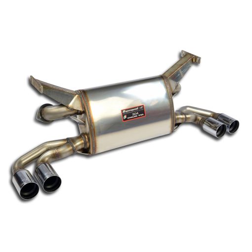 Silencieux arrière Sport/Racing D et G 2 x Ø 70 mm SUPERSPRINT – Ferrari 348 GTS/GTB/Spider 3.4 V8 320 ch – 390506