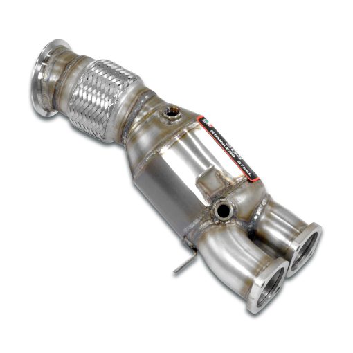 Downpipe avec catalyseur métallique (volant à G ou D) SUPERSPRINT – BMW Série 1 / Série 3 / X1 – 980621