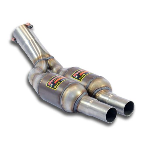 Tubes avant droit et gauche avec catalyseur métallique SUPERSPRINT – Audi S1 (8X) 2.0 TFSI 231 ch – 774032