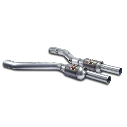 Silencieux avant droit et gauche avec catalyseur métallique SUPERSPRINT – BMW Série 5 (E6X) – 788302
