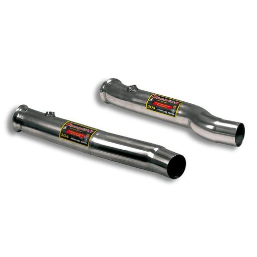 Tubes avant D et G (sans catalyseurs secondaires SUPERSPRINT – Audi RS6 (C5) 4.2 V8 Bi-Turbo 450 ch – 764312