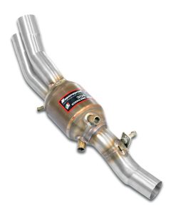 Silencieux avant droit avec catalyseur métallique SUPERSPRINT – Ferrari M575 5.8 v12 515 ch – 391202