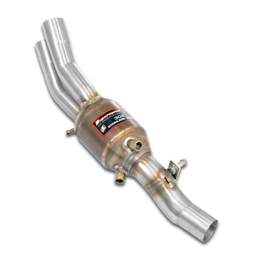 Silencieux avant droit avec catalyseur métallique SUPERSPRINT – Ferrari M575 5.8 v12 515 ch – 391202