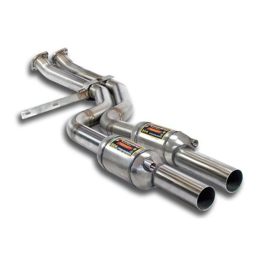 Silencieux avant avec catalyseur métallique droit et gauche SUPERSPRINT – BMW Série 5 (E6X) 535i 306 ch – 789602