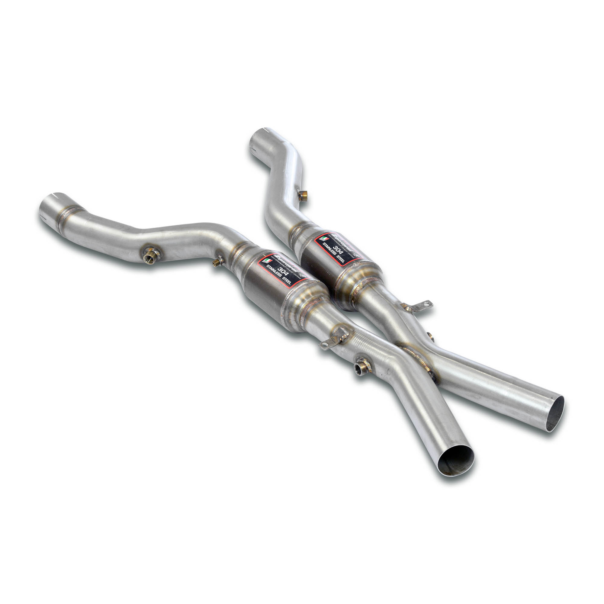Tubes avant avec catalyseurs métalliques droit et gauche SUPERSPRINT – BMW Z8 / Alpina Roadster V8 – 789502
