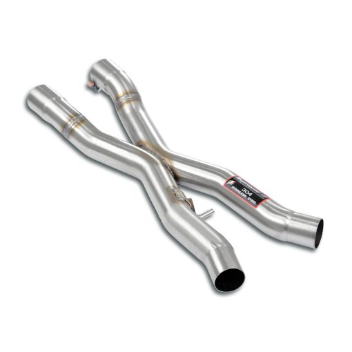 Kit tubes centraux droit et gauche en X SUPERSPRINT – Ferrari 599 GTB 6.0 V12 620 ch – 391913