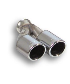 Kit de sorties doubles Ø 90 mm inox SUPERSPRINT – Audi A3 / S3 – 762616