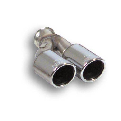 Kit de sorties doubles Ø 90 mm inox SUPERSPRINT – Audi A3 / S3 – 762616