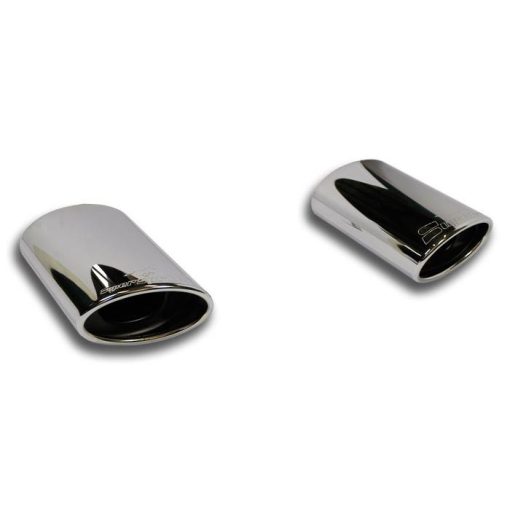 Kit de sorties ovales droite et gauche 145 x 95 mm SUPERSPRINT – Audi A3 / TT – 765915