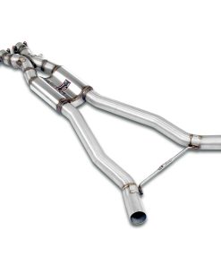 Silencieux centraux droit et gauche et tube en X SUPERSPRINT – BMW M6 (E63 E64) 5.0 V10 507 ch – 988803