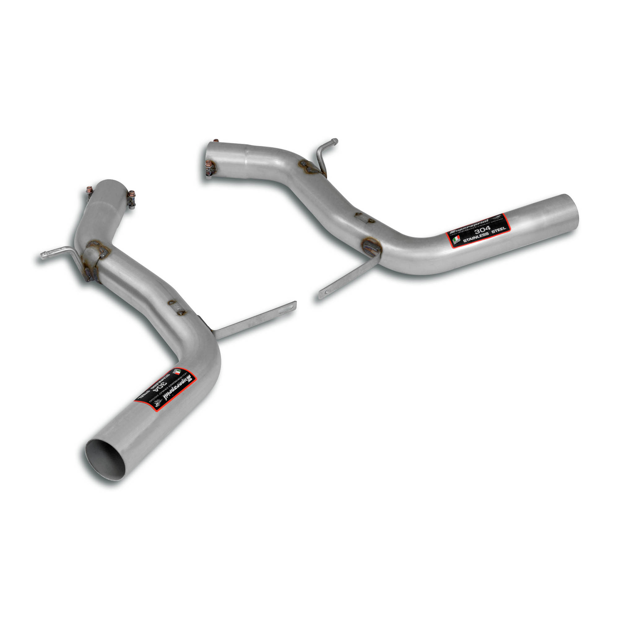 Kit tubes de liaison droit et gauche SUPERSPRINT – Mercedes E / E Coupé / All Terrain (W211) AMG – 845123