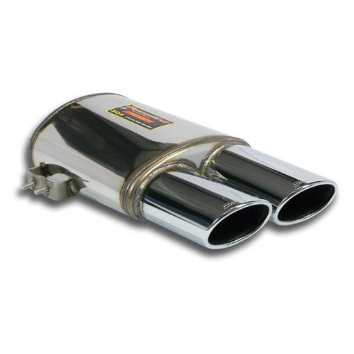 Silencieux arrière gauche 120 x 80 mm SUPERSPRINT – Ferrari M575 5.8 v12 515 ch – 390837