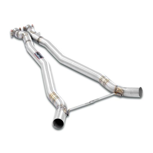 Tubes centraux droit et gauche en X SUPERSPRINT – BMW M6 (E63 E64) 5.0 V10 507 ch – 988823