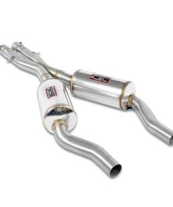 Silencieux central en X avec résonateur SUPERSPRINT – BMW M5 (E39) 4.9 V8 400 ch – 786803