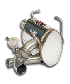 Silencieux arrière droit avec valve SUPERSPRINT – Ferrari 458 Italia 4.5 V8 570 ch – 392204
