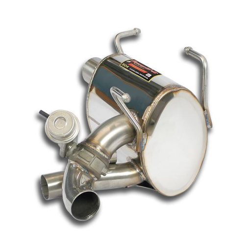Silencieux arrière droit avec valve SUPERSPRINT – Ferrari 458 Italia 4.5 V8 570 ch – 392204
