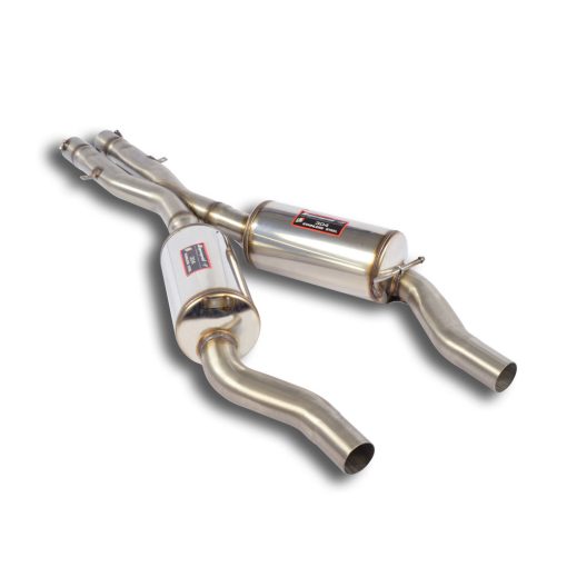 Tube en X et silencieux central SUPERSPRINT – BMW Série 5 / Alpina B10 – 044323
