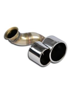 Sortie gauche double Ø 80 et Ø 100 mm SUPERSPRINT – Porsche 911 (996) Carrera / 4S / Targa 3.6i 320 ch – 242636