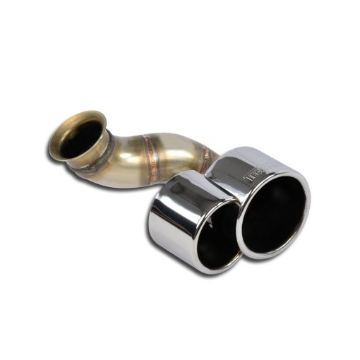 Sortie gauche double Ø 80 et Ø 100 mm SUPERSPRINT – Porsche 911 (996) Carrera / 4S / Targa 3.6i 320 ch – 242636