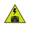 Autocollant d'avertissement batterie lithium BAR-TEK – 21001004