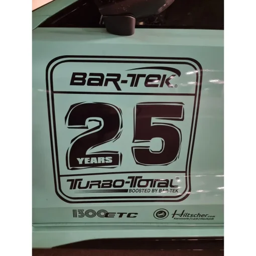 Numéro de course transparent (Jubi 25) BAR-TEK – 2100856