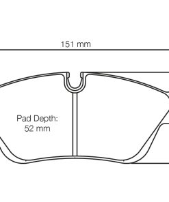 Plaquettes de frein avant RSL 29 PAGID – BMW Série 3 / Z4 – E218029010 – Image 2