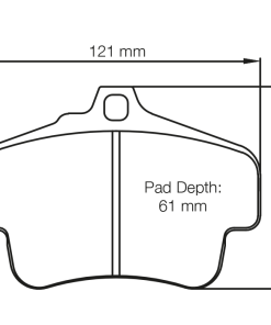Plaquettes de frein RSC 1 PAGID – S2405C01001 – Image 2