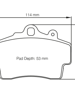 Plaquettes de frein avant RSL 29 PAGID – Porsche Boxster (987) – E240729010 – Image 2
